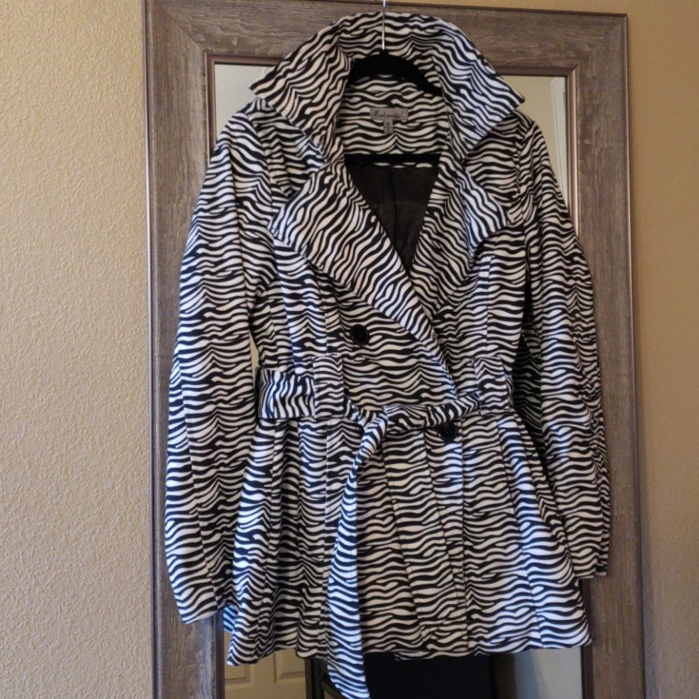 Mad Modele Zebra PrintJacket